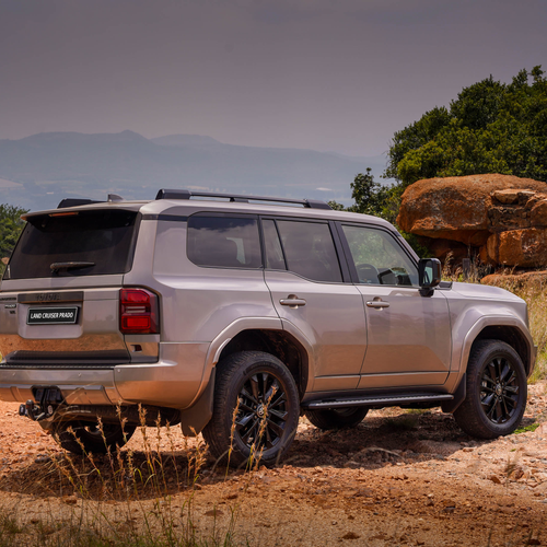 2026 Toyota Land Cruiser Prado VX-L Rear View