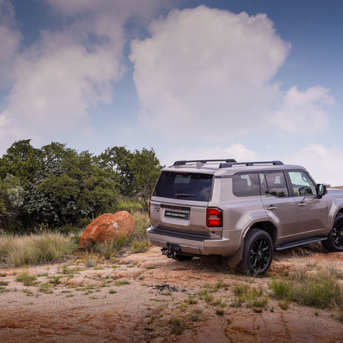 2026 Toyota Land Cruiser Prado VX-L Rear View