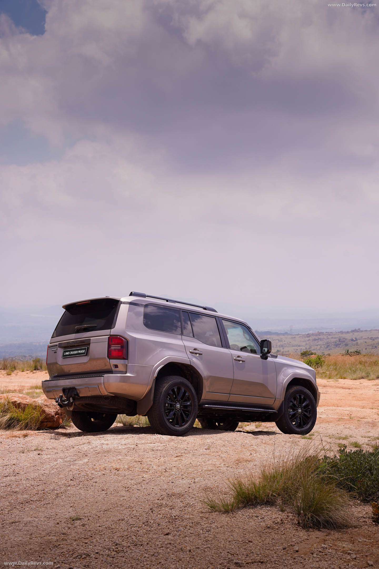 2026 Toyota Land Cruiser Prado VX-L Rear View