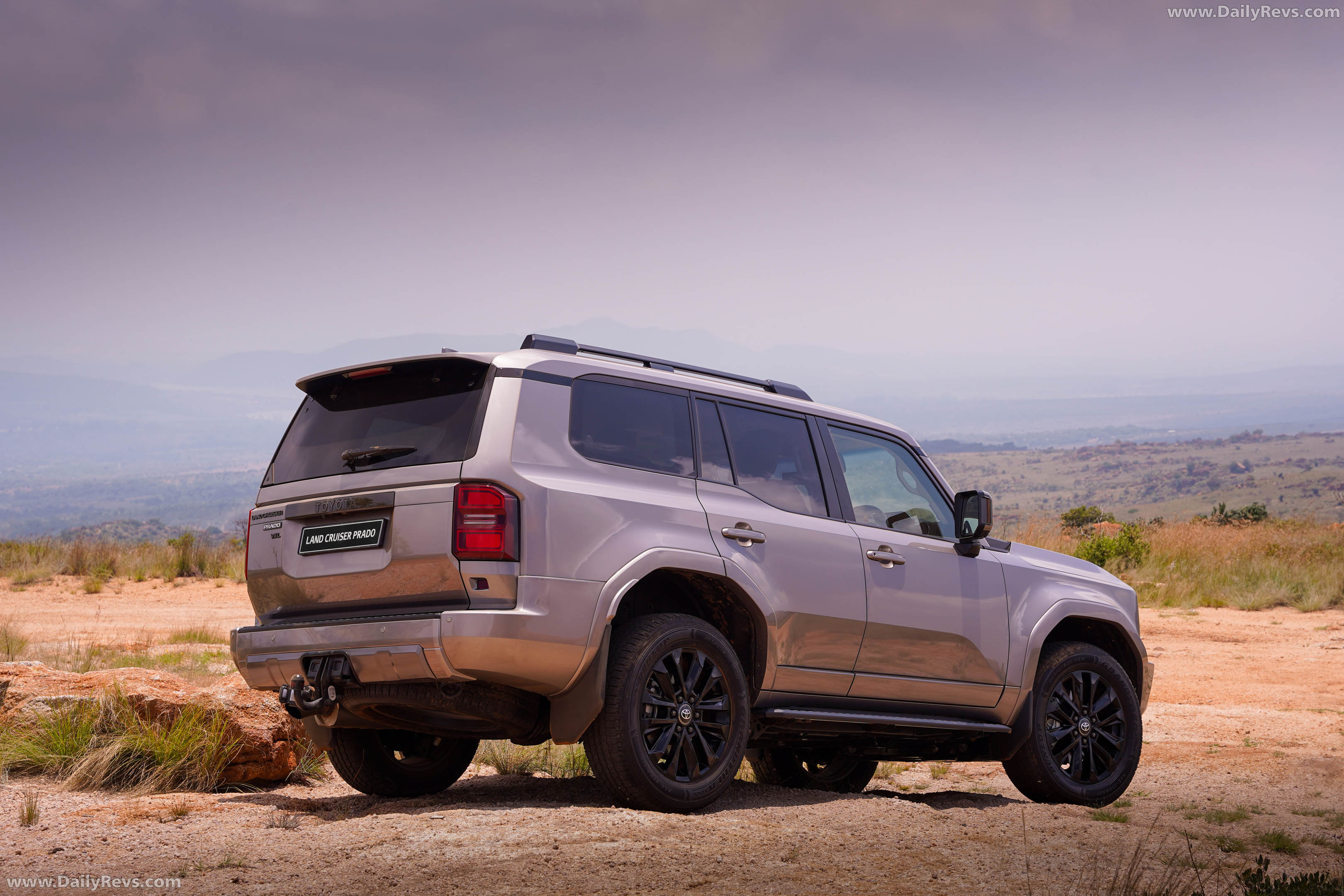 2026 Toyota Land Cruiser Prado VX-L Rear View