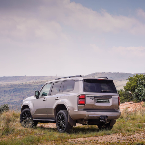2026 Toyota Land Cruiser Prado VX-L Rear View