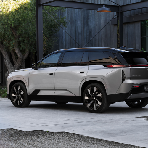 2027 Toyota Highlander BEV Rear View