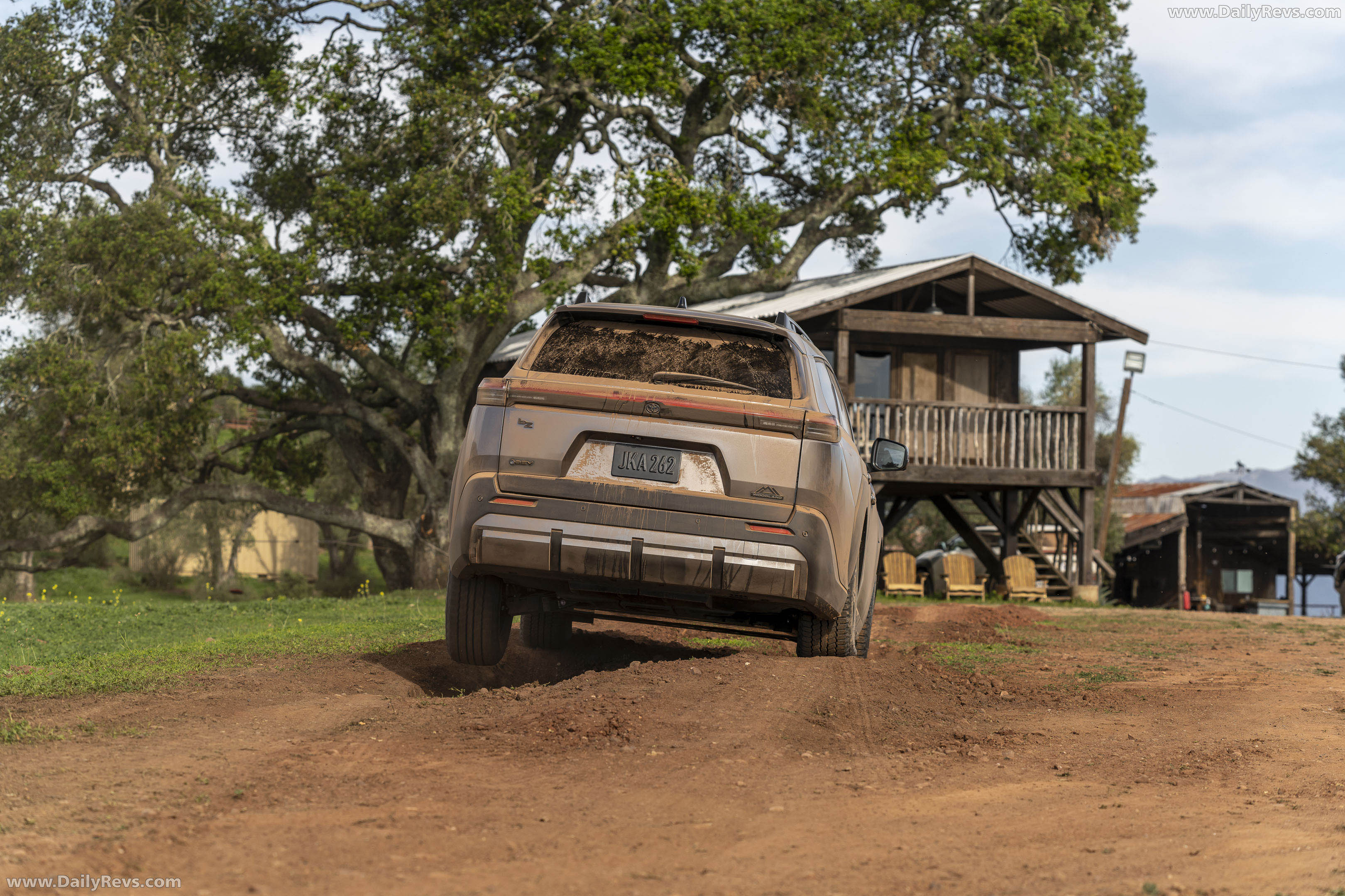 2026 Toyota bZ Woodland BEV Premium Rear View