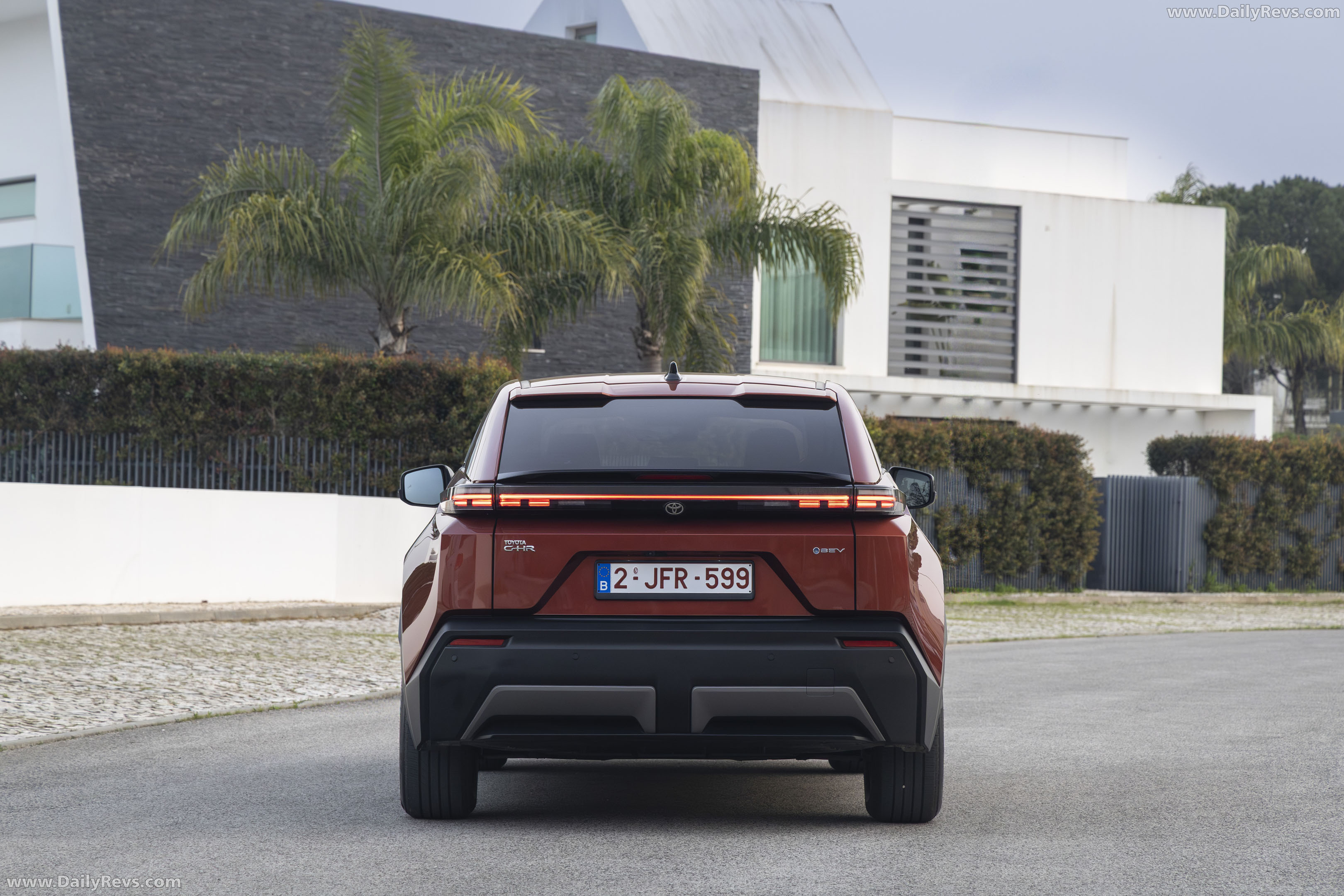 2026 Toyota C-HR Plus Metal Oxide Rear View