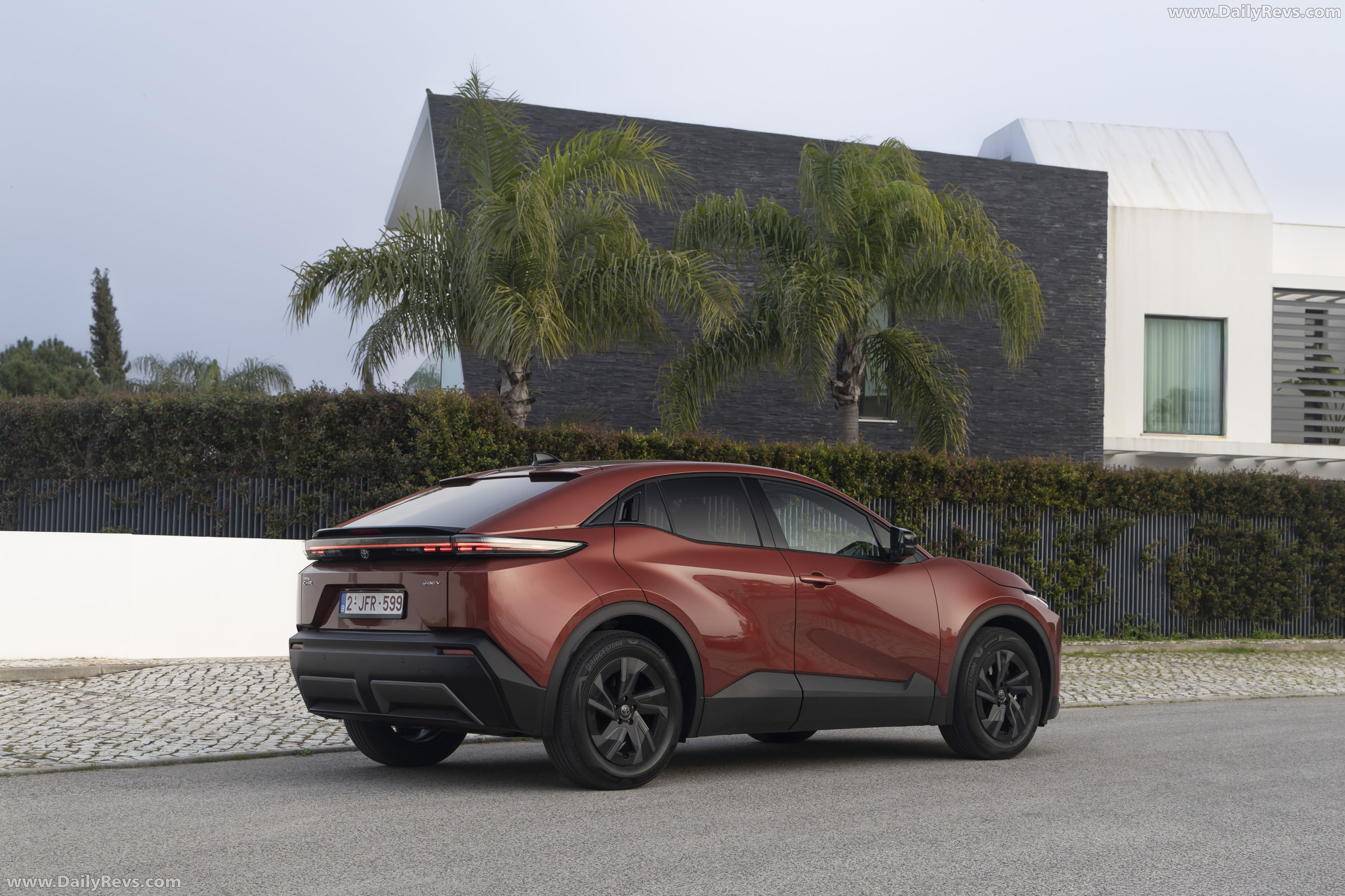2026 Toyota C-HR Plus Metal Oxide Rear View