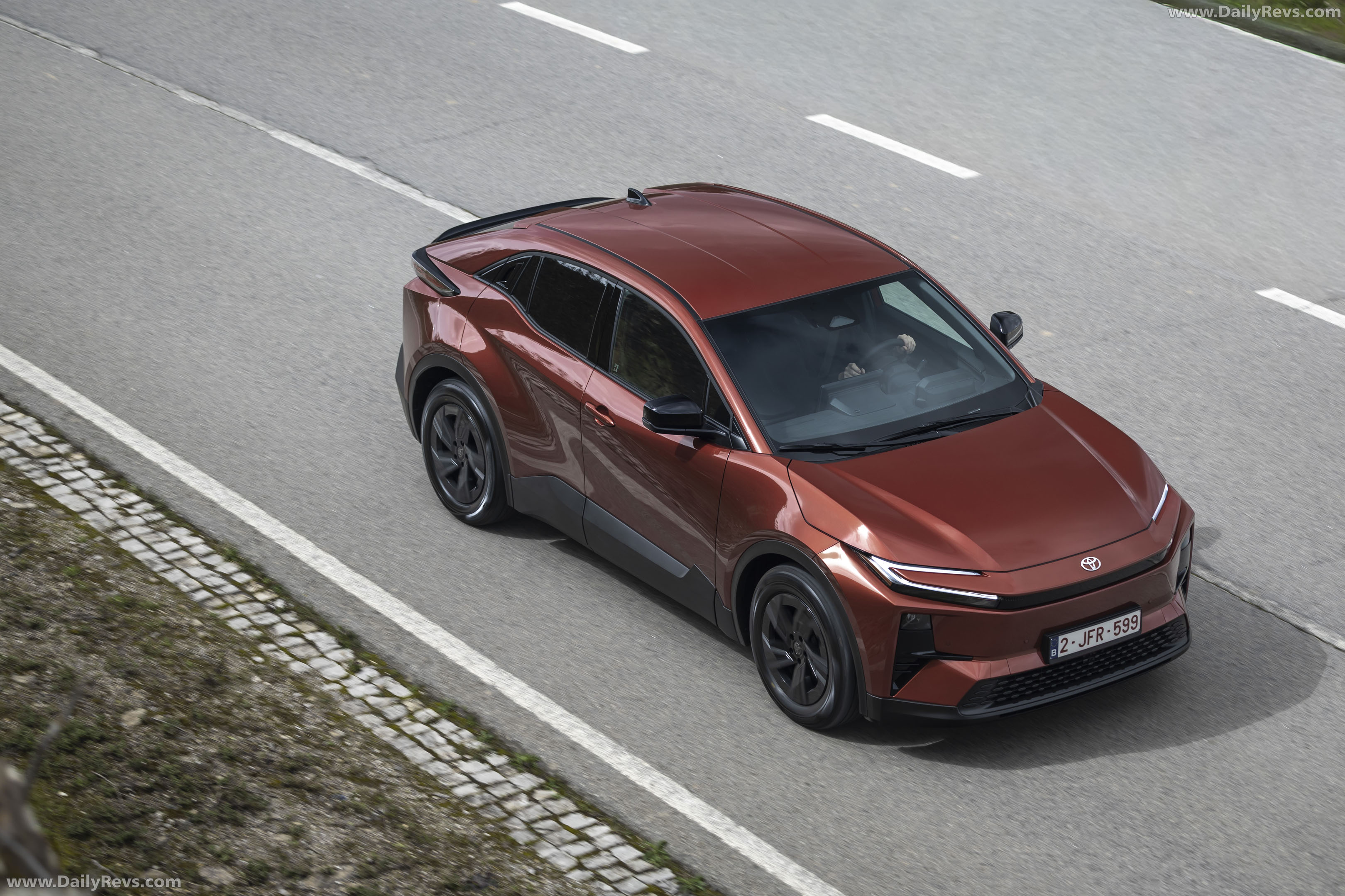 2026 Toyota C-HR Plus Metal Oxide Top View