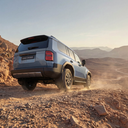 2026 Toyota Land Cruiser 250 VX Rear View