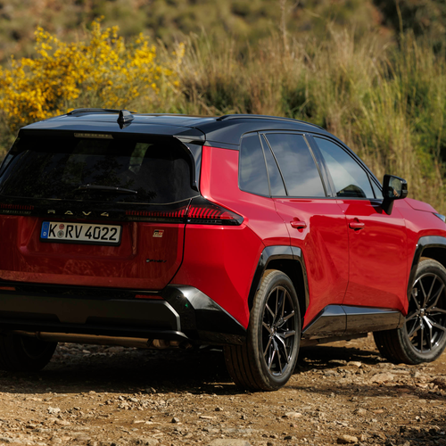 2026 Toyota RAV4 GR Sport European Version Rear View