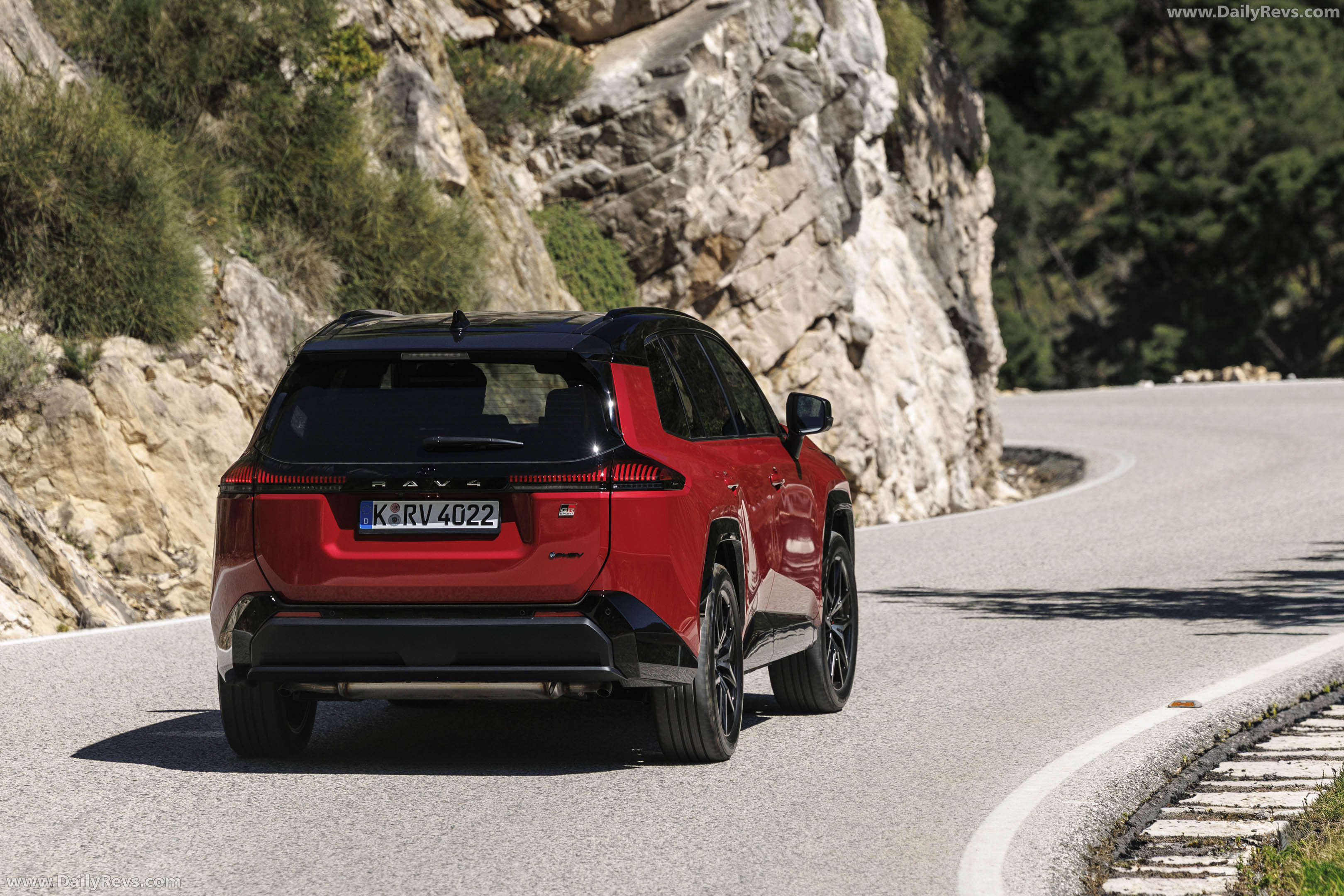 2026 Toyota RAV4 GR Sport European Version Rear View
