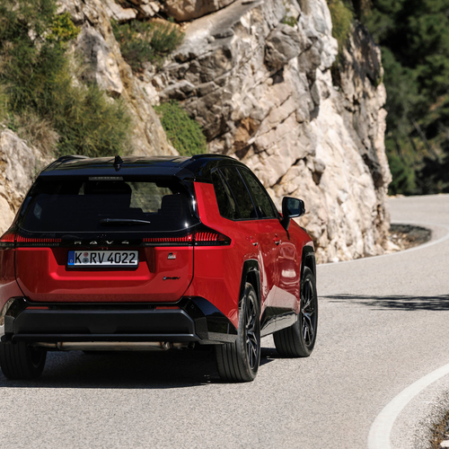 2026 Toyota RAV4 GR Sport European Version Rear View
