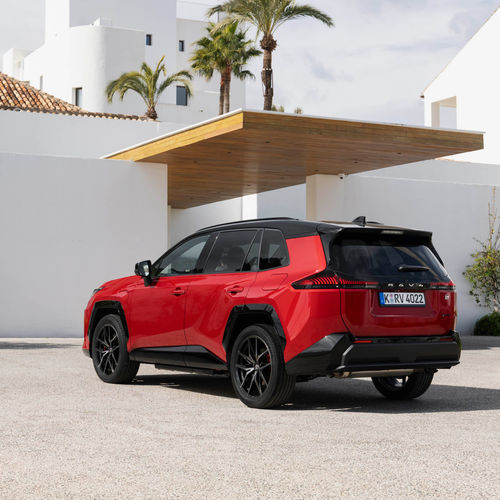 2026 Toyota RAV4 GR Sport European Version Rear View