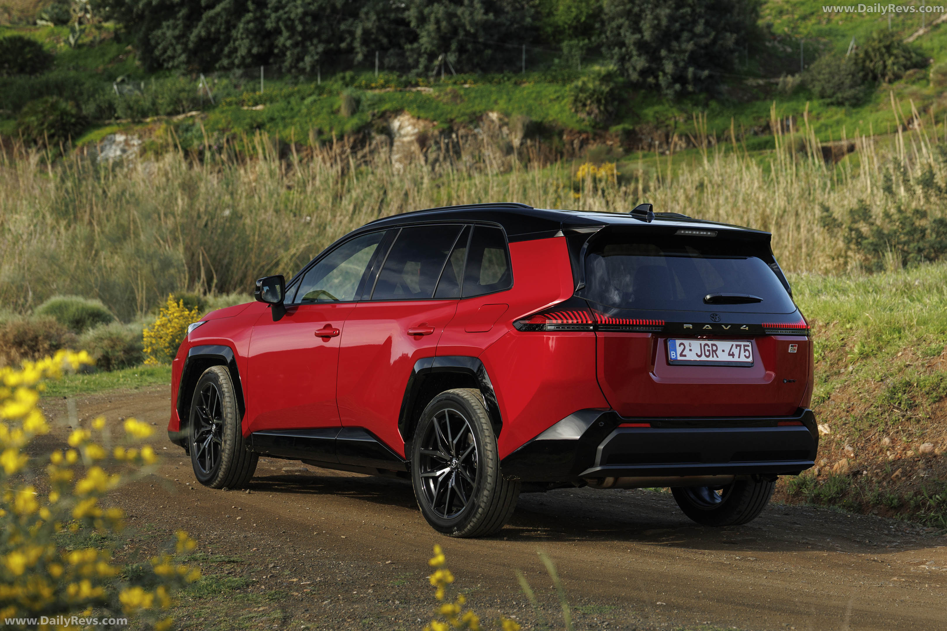 2026 Toyota RAV4 GR Sport European Version Rear View