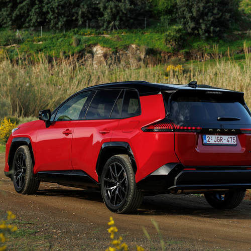 2026 Toyota RAV4 GR Sport European Version Rear View