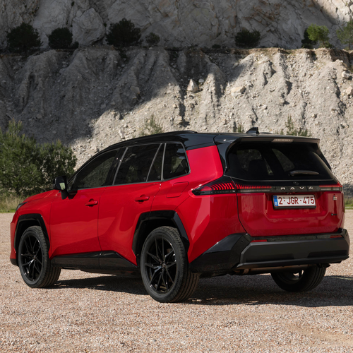 2026 Toyota RAV4 GR Sport European Version Rear View