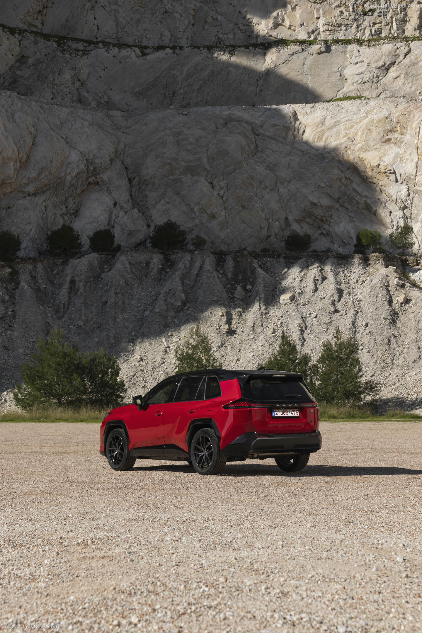 2026 Toyota RAV4 GR Sport European Version Rear View