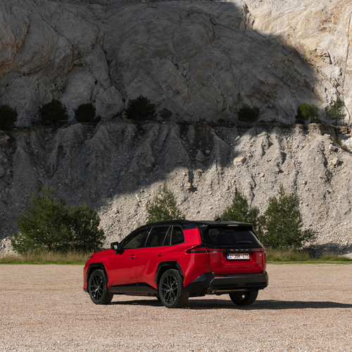 2026 Toyota RAV4 GR Sport European Version Rear View