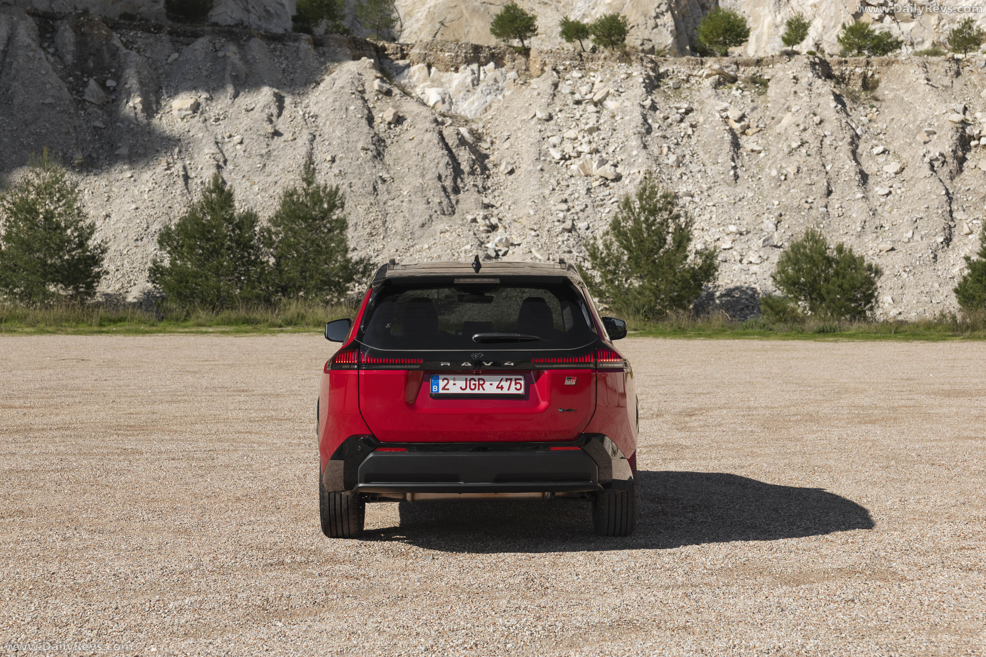 2026 Toyota RAV4 GR Sport European Version Rear View