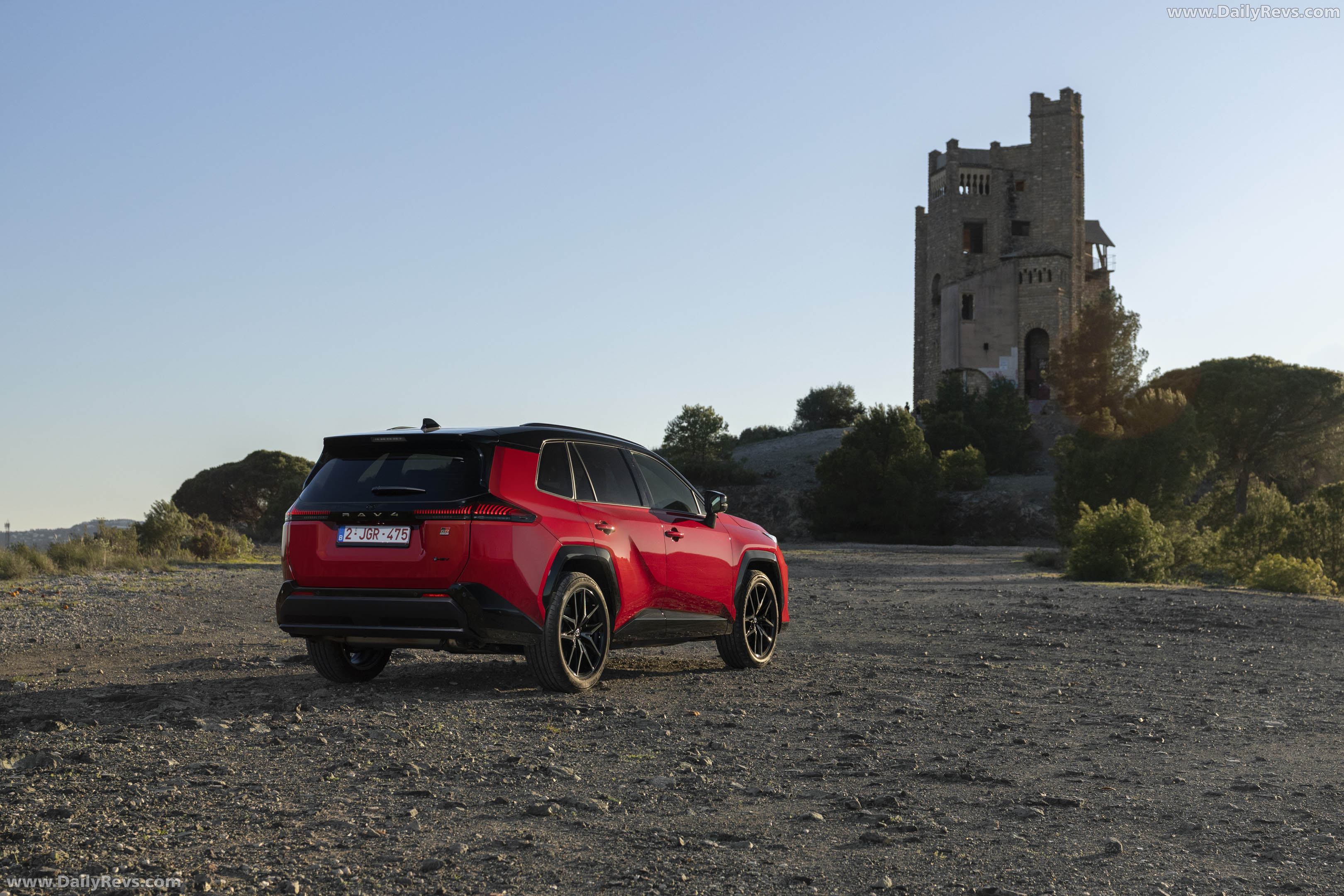 2026 Toyota RAV4 GR Sport European Version Rear View