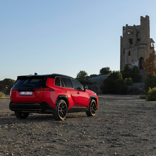 2026 Toyota RAV4 GR Sport European Version Rear View