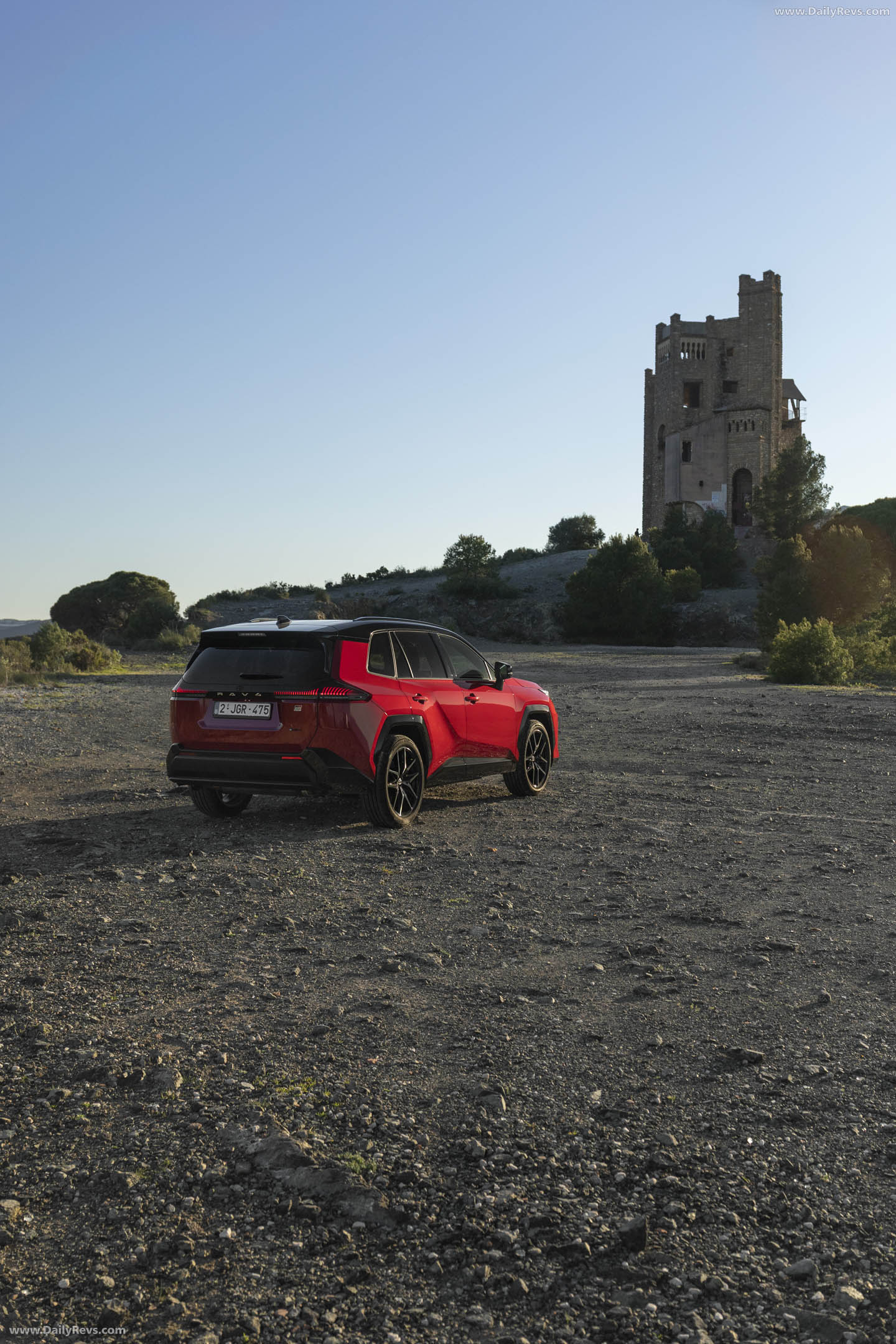 2026 Toyota RAV4 GR Sport European Version Rear View