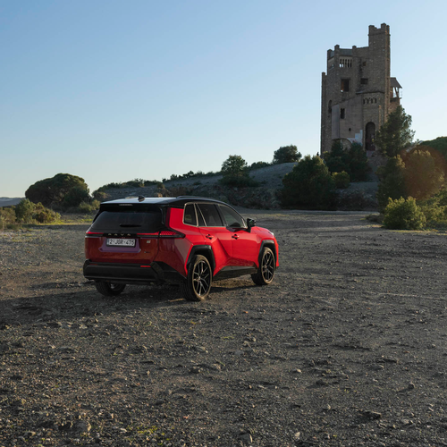 2026 Toyota RAV4 GR Sport European Version Rear View