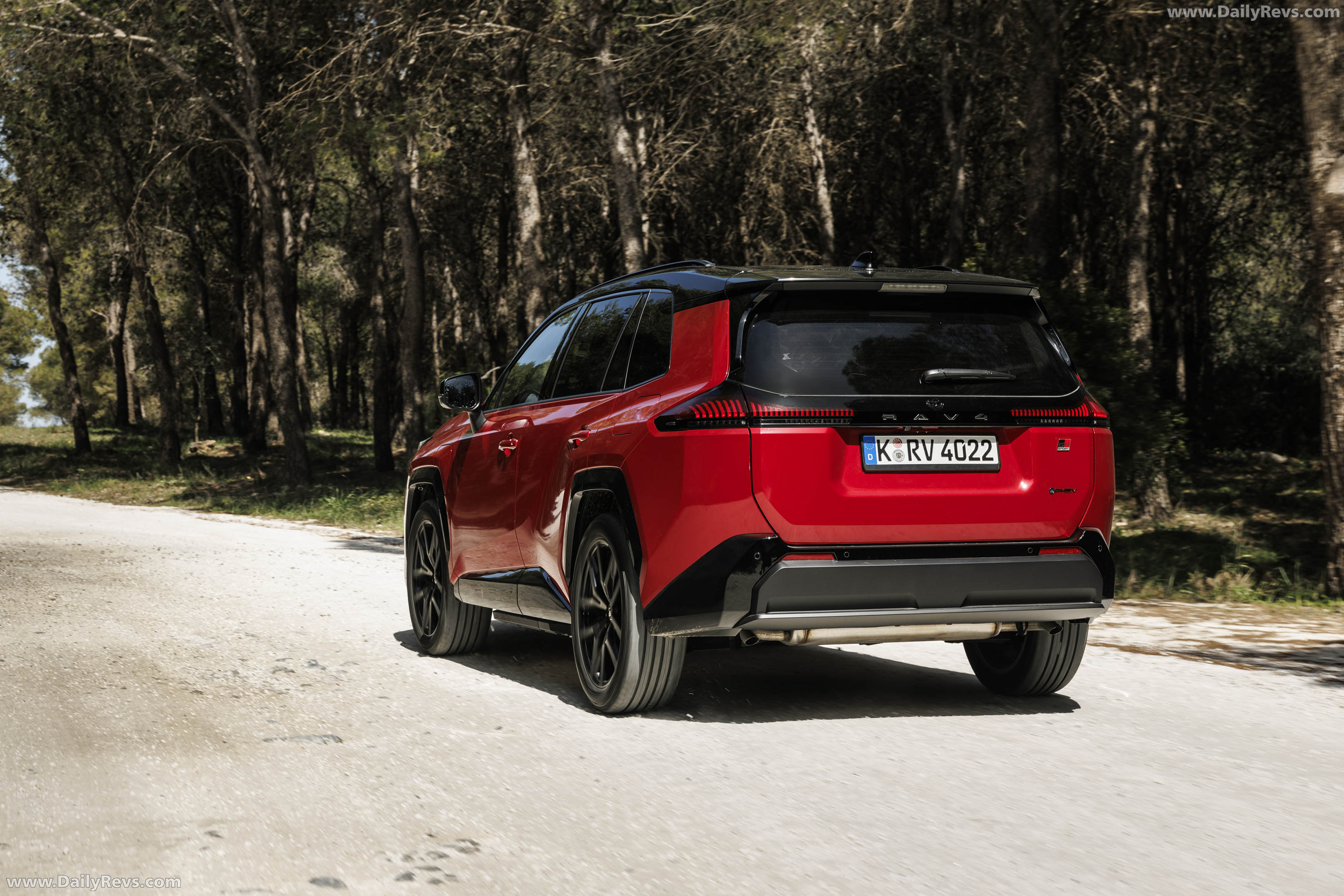 2026 Toyota RAV4 GR Sport European Version Rear View