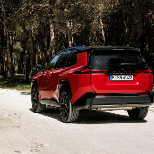 2026 Toyota RAV4 GR Sport European Version Rear View