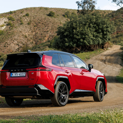 2026 Toyota RAV4 GR Sport European Version Rear View