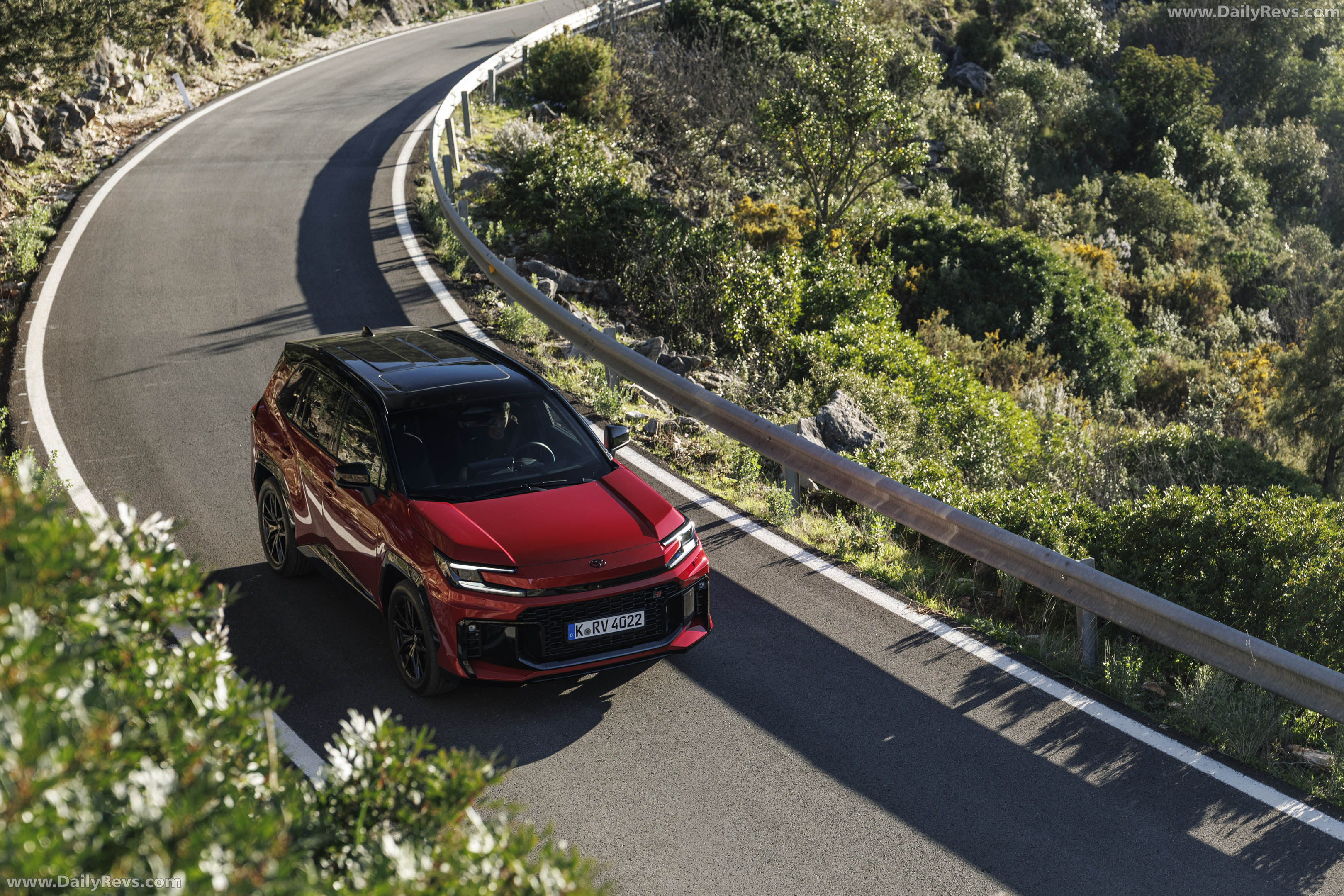 2026 Toyota RAV4 GR Sport European Version Top View