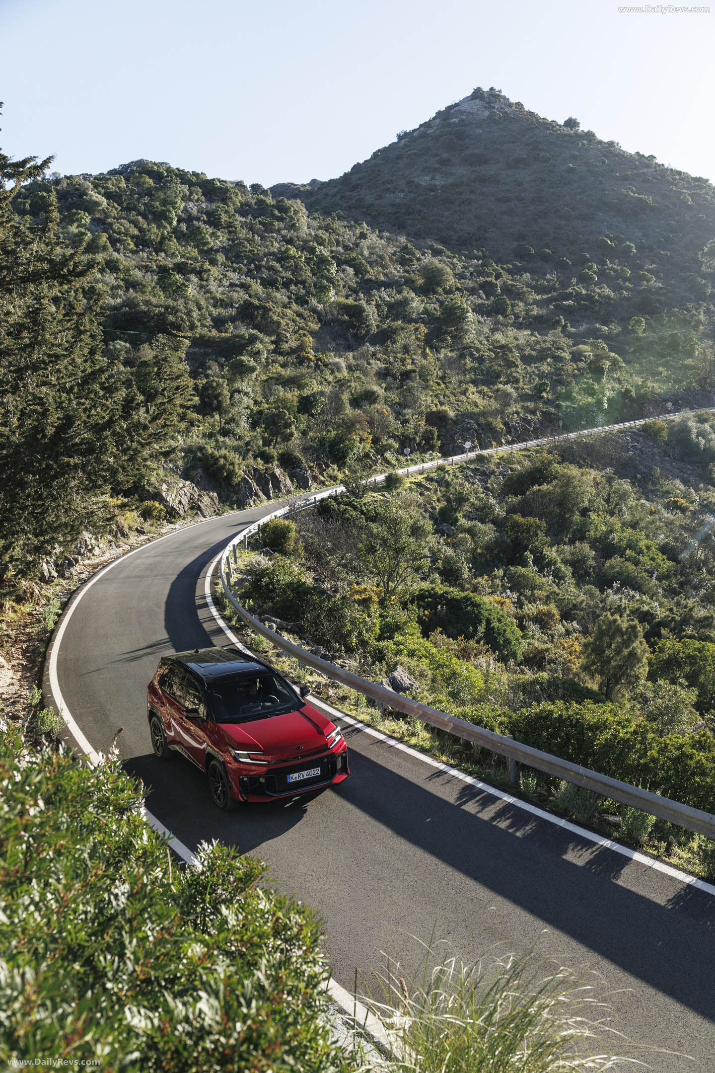 2026 Toyota RAV4 GR Sport European Version Top View