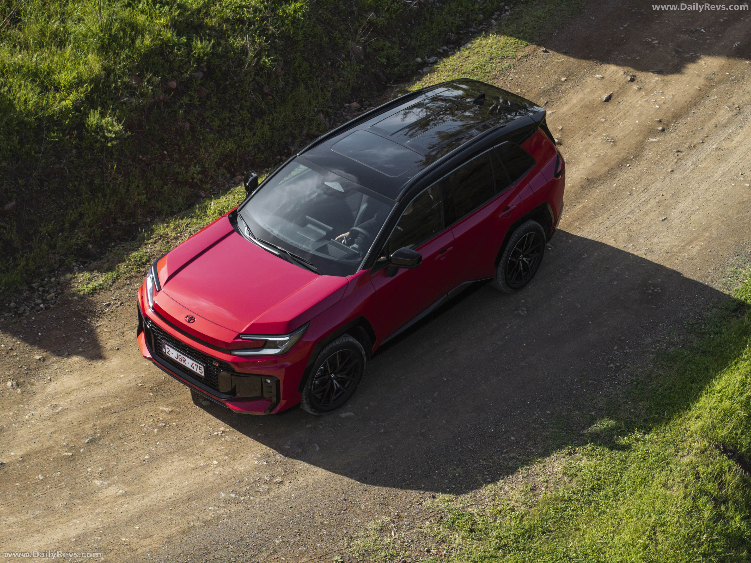2026 Toyota RAV4 GR Sport European Version Top View