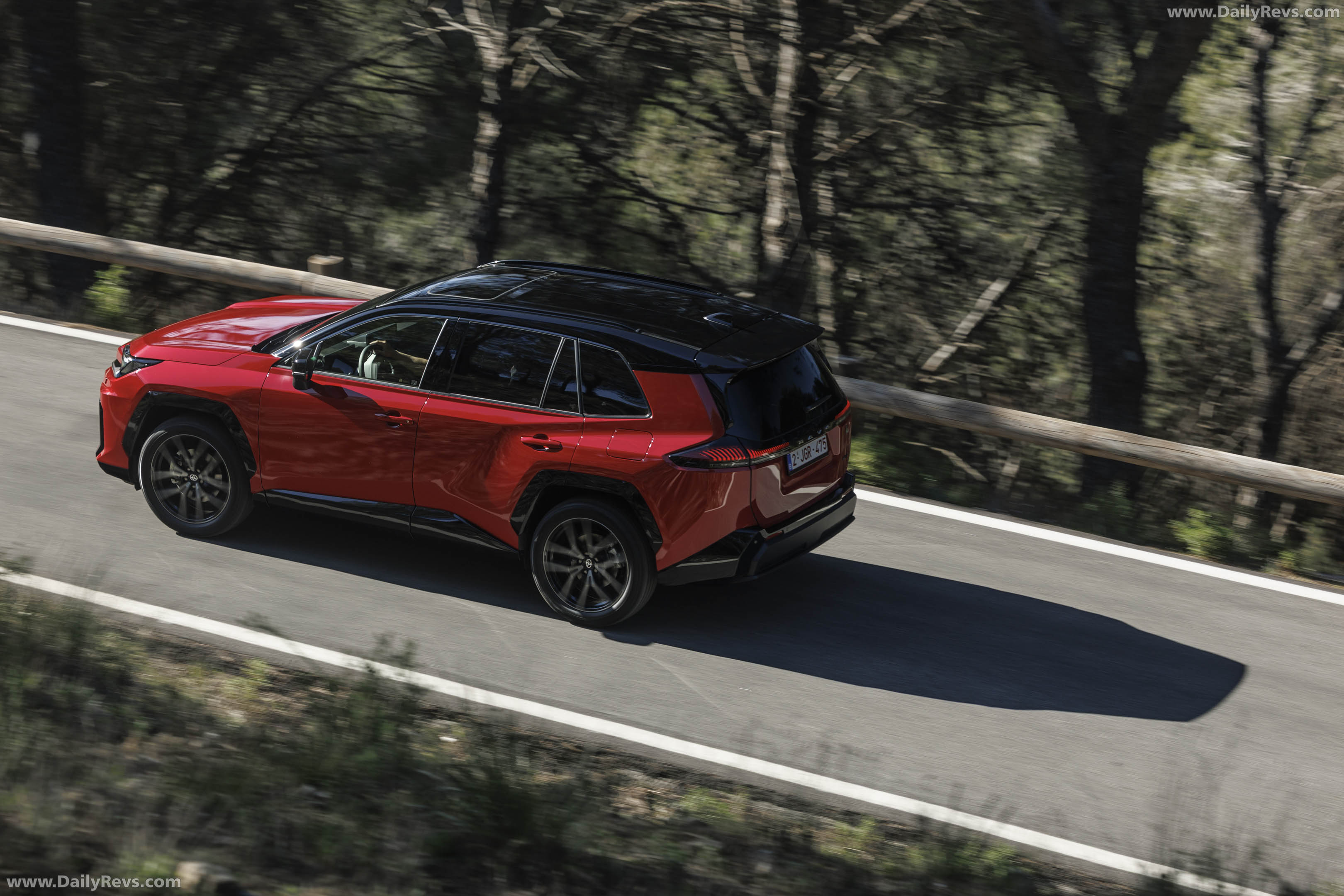 2026 Toyota RAV4 GR Sport European Version Top View
