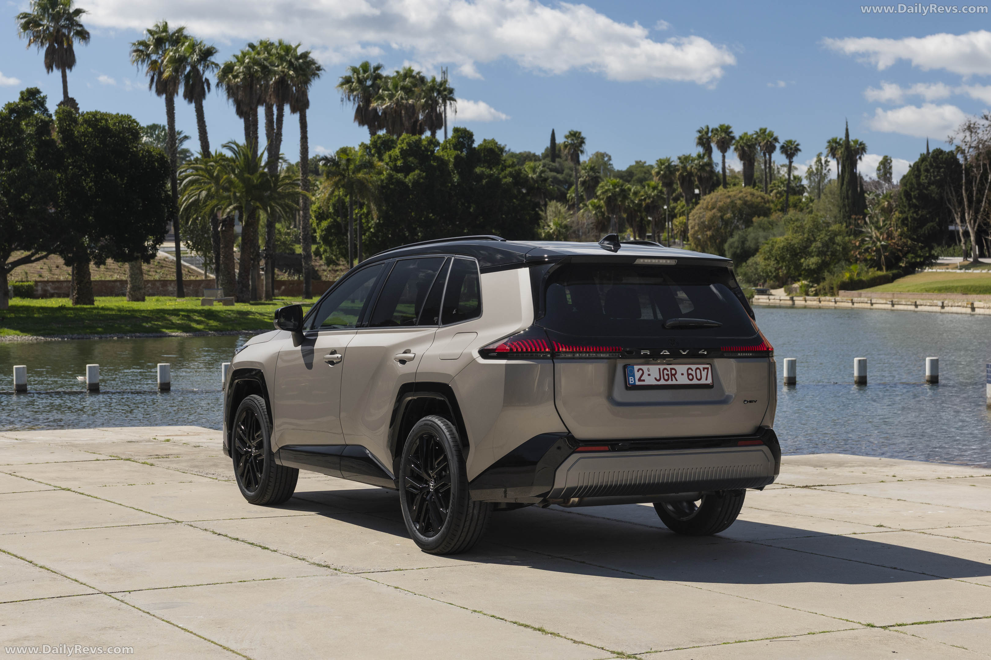 2026 Toyota RAV4 PHEV European Version Rear View