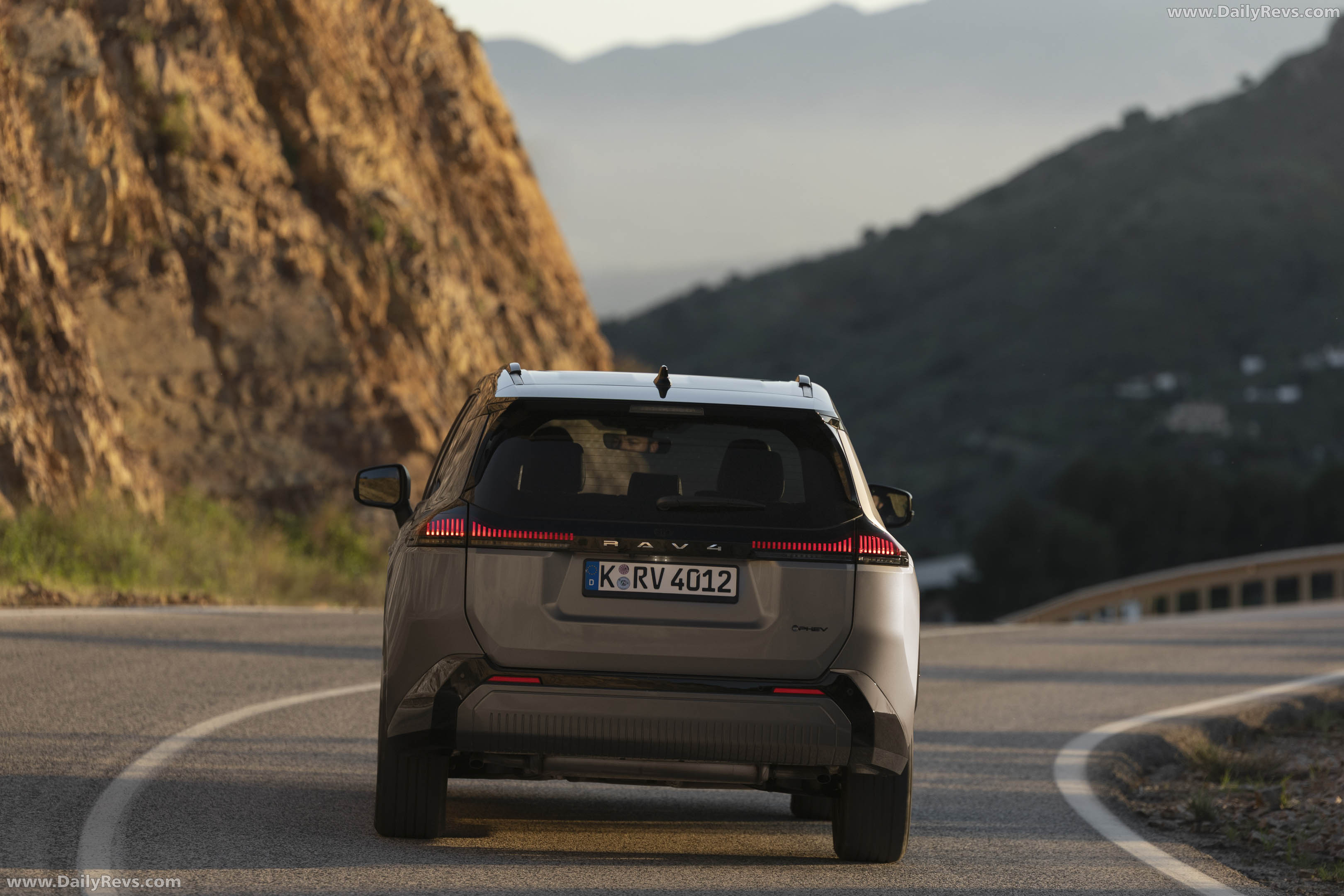 2026 Toyota RAV4 PHEV European Version Rear View