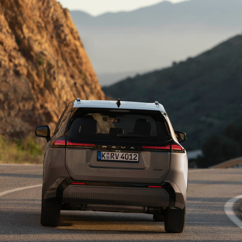 2026 Toyota RAV4 PHEV European Version Rear View