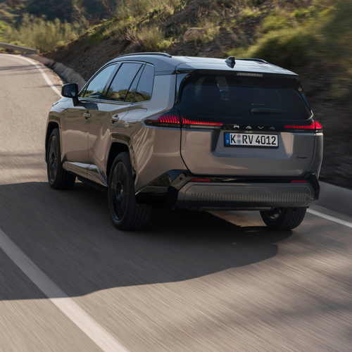 2026 Toyota RAV4 PHEV European Version Rear View