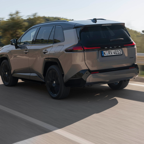 2026 Toyota RAV4 PHEV European Version Rear View