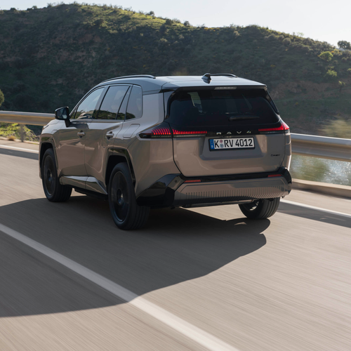 2026 Toyota RAV4 PHEV European Version Rear View