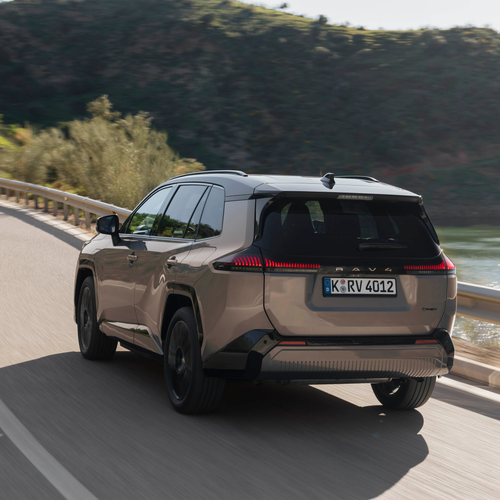 2026 Toyota RAV4 PHEV European Version Rear View