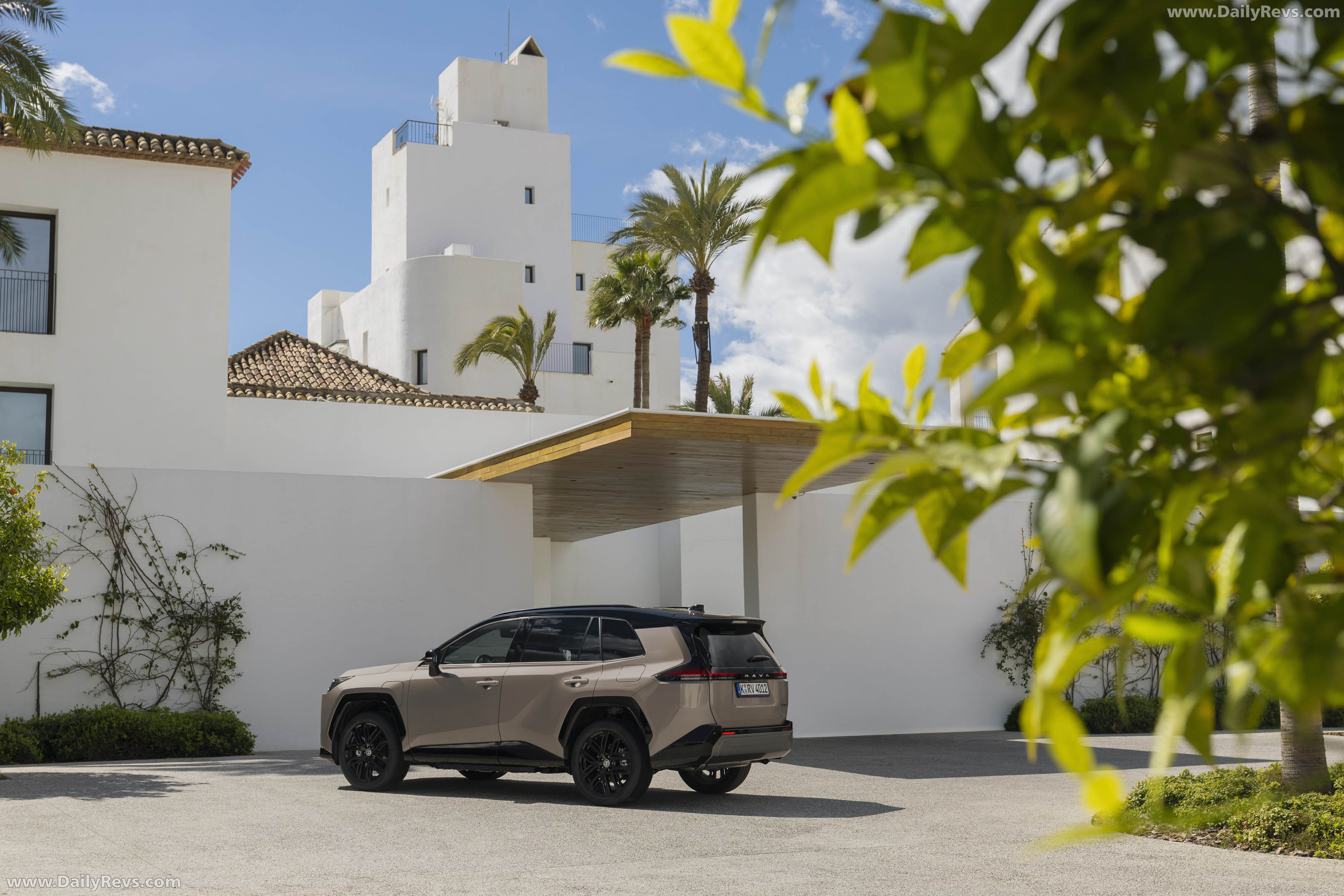 2026 Toyota RAV4 PHEV European Version Rear View