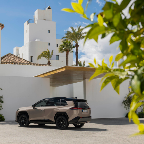 2026 Toyota RAV4 PHEV European Version Rear View