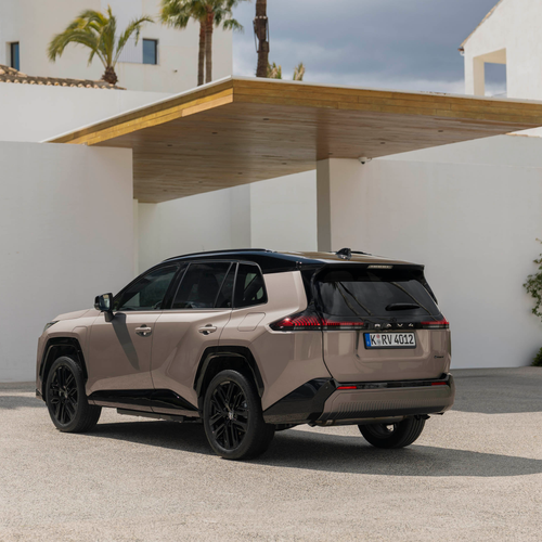 2026 Toyota RAV4 PHEV European Version Rear View