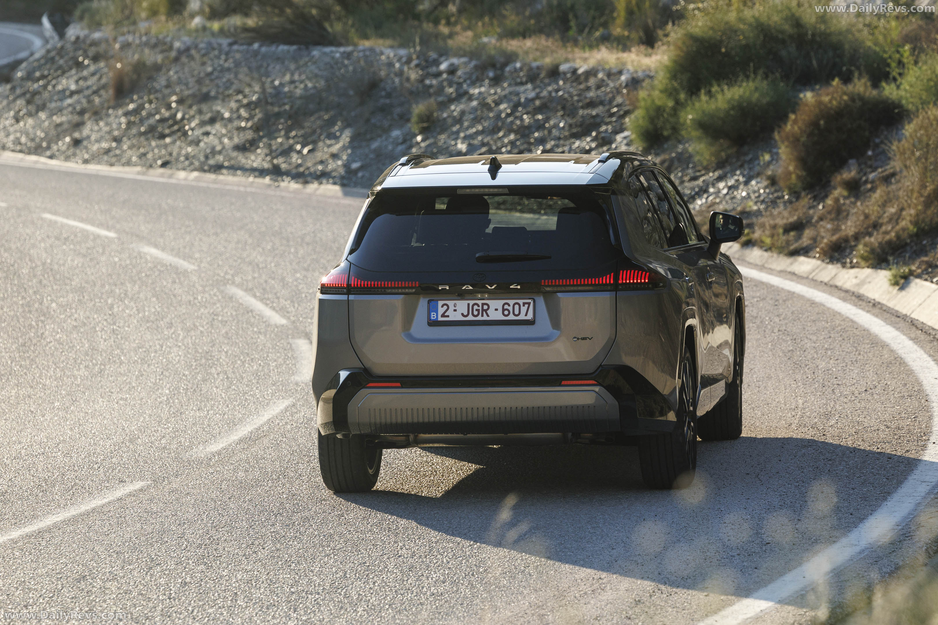 2026 Toyota RAV4 PHEV European Version Rear View