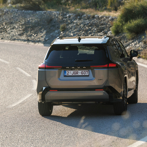 2026 Toyota RAV4 PHEV European Version Rear View