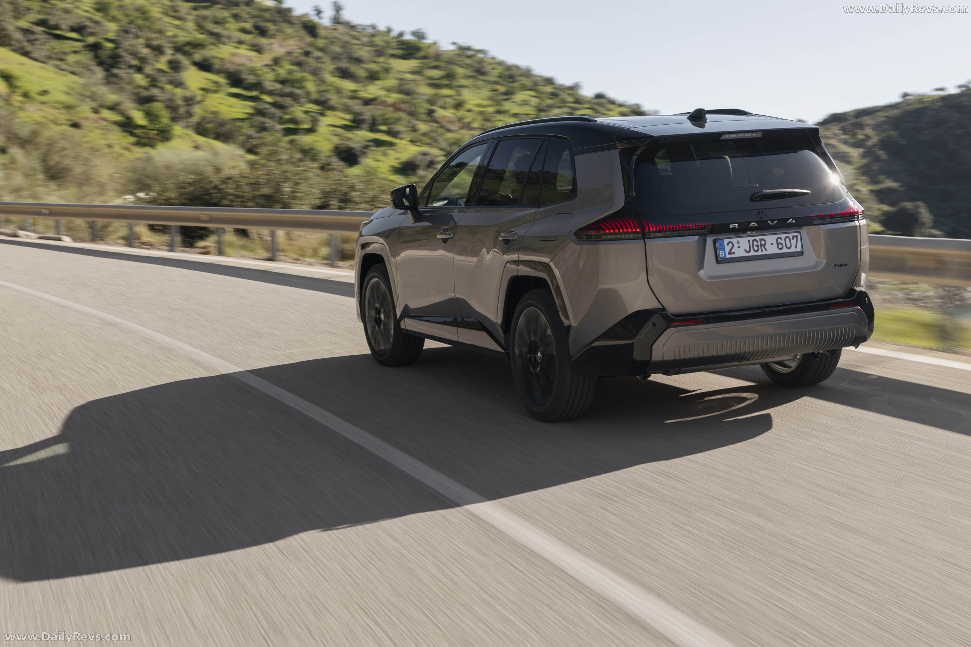 2026 Toyota RAV4 PHEV European Version Rear View