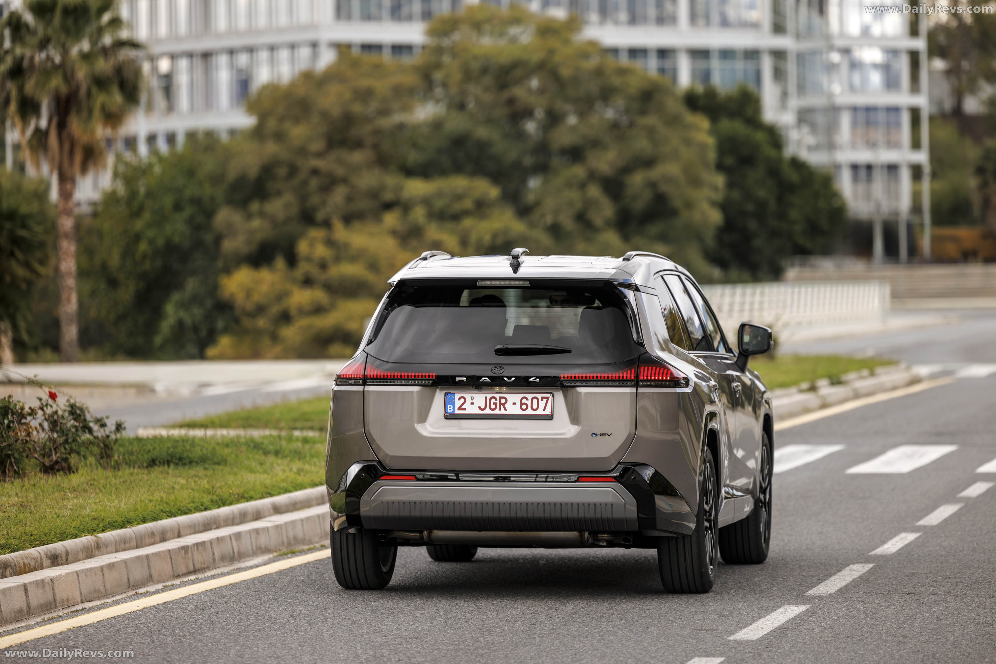 2026 Toyota RAV4 PHEV European Version Rear View