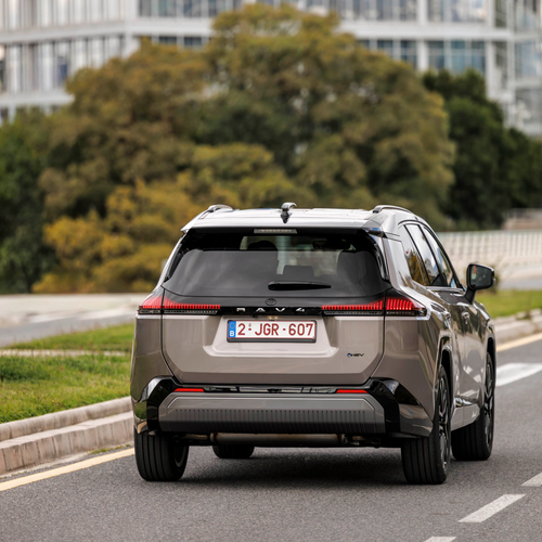 2026 Toyota RAV4 PHEV European Version Rear View