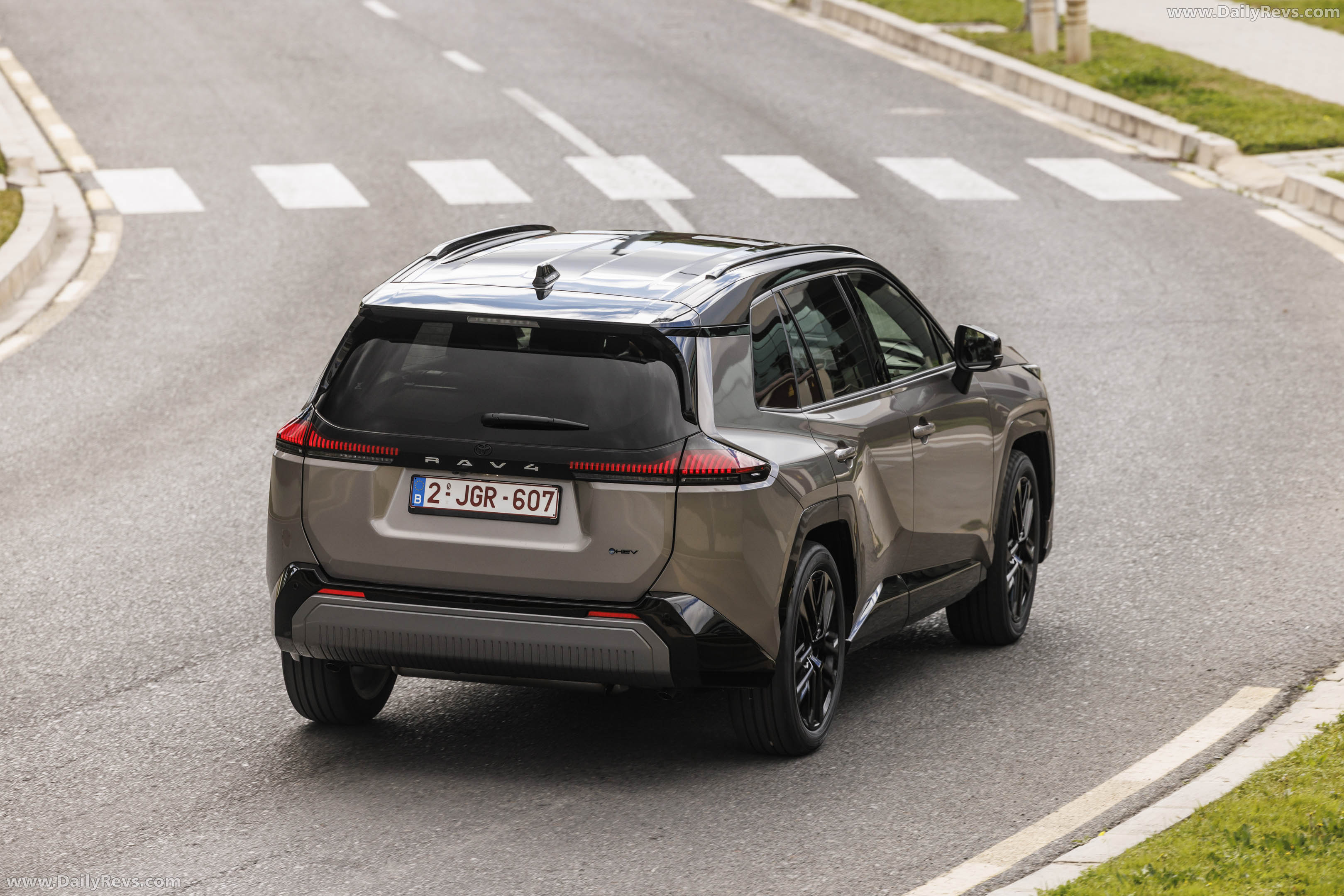 2026 Toyota RAV4 PHEV European Version Rear View