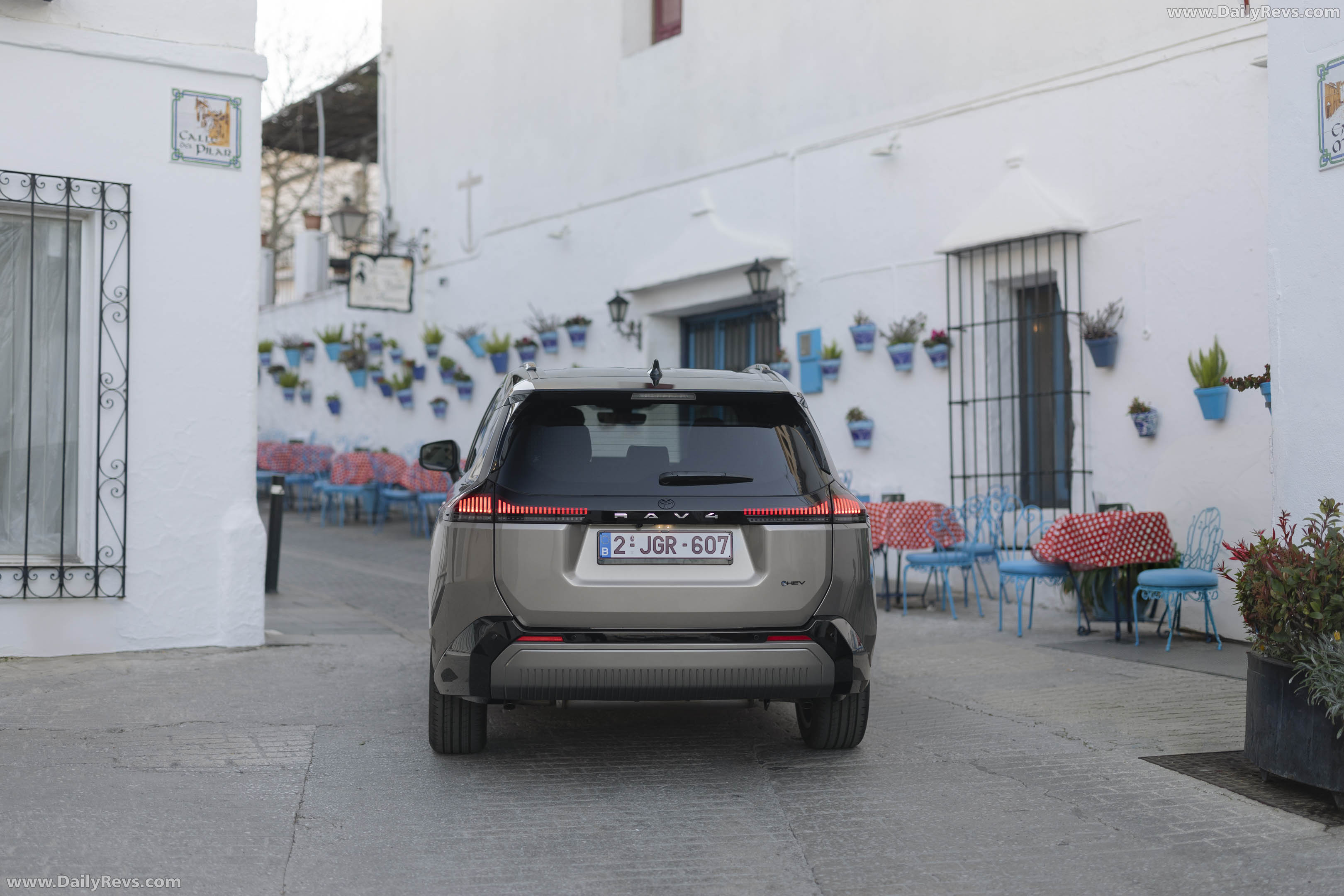 2026 Toyota RAV4 PHEV European Version Rear View