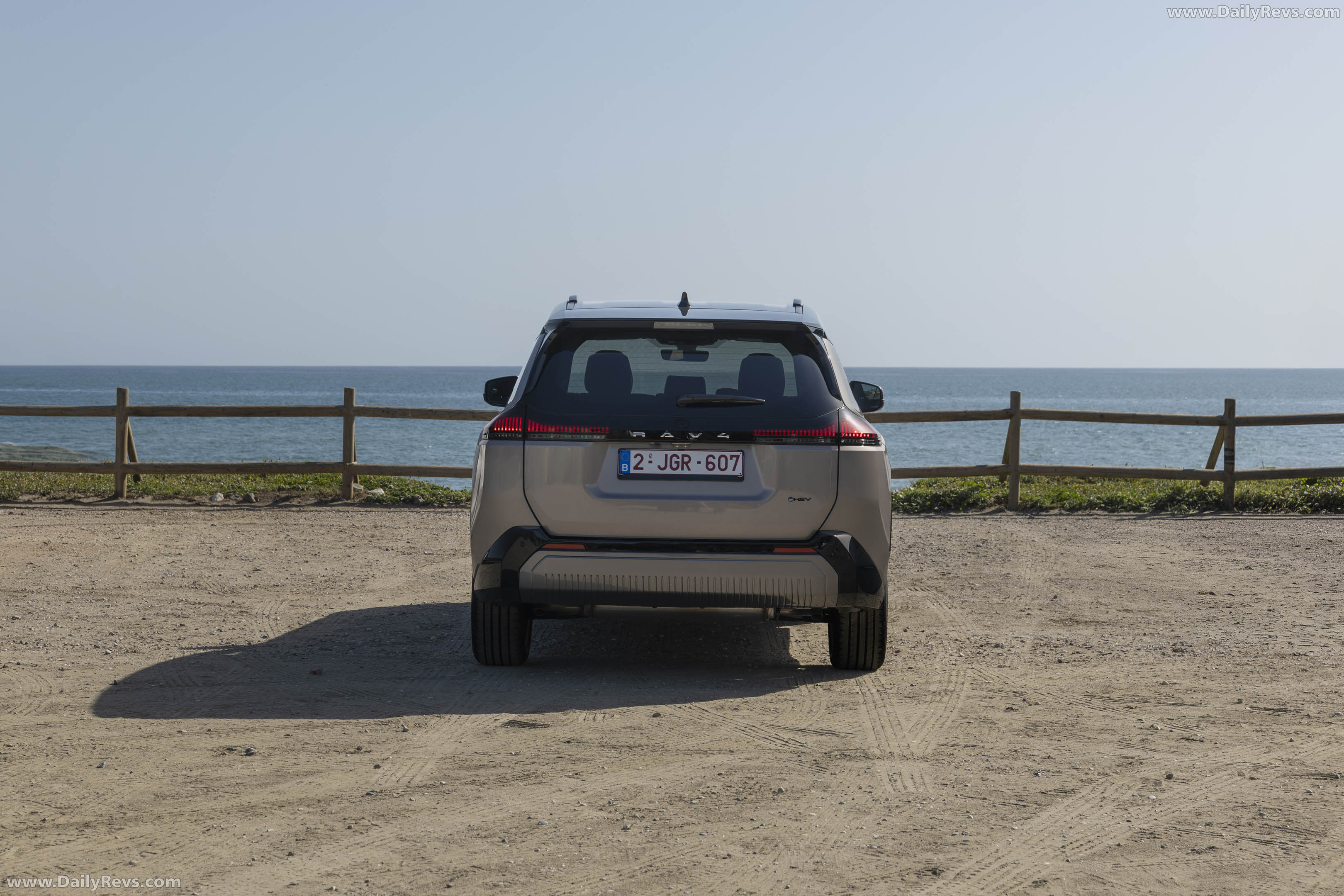 2026 Toyota RAV4 PHEV European Version Rear View